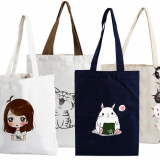 100% Cotton Shopping Bag, Canvas Tote Bag, Promotional Cotton Bags