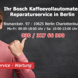 Bosch Reparaturservice Berlin - Kaffeevollautomate Image 1