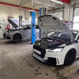 BZ Performance GbR | Werkstatt - Audi RS3 und Audi TTRS bekommen Inspektion nach Herstellervorgaben incl. digit. Serviceeintrag sowie Getriebespülung bzw. REVO Stage 2 Umbau