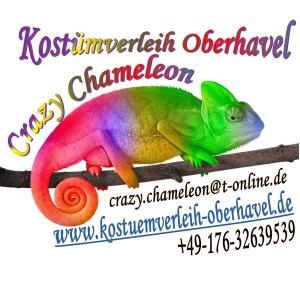 Kostümverleih Oberhavel - Crazy Chameleon